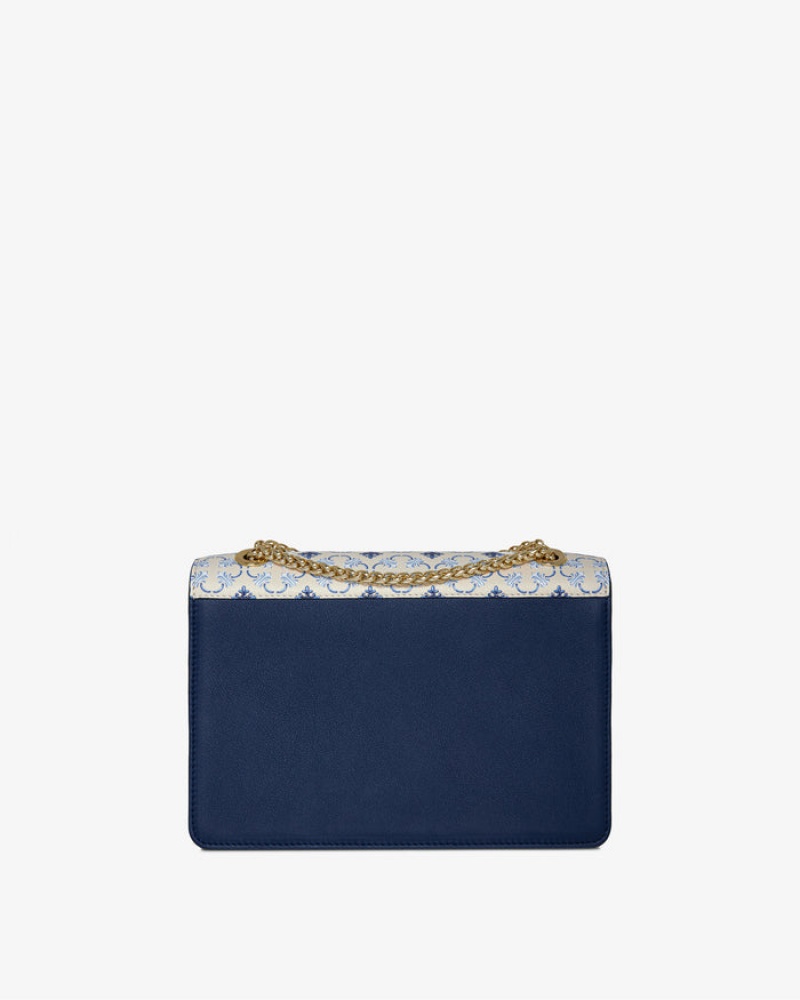 Navy Strathberry East/West Crossbody Bag | UK NDJK-17928