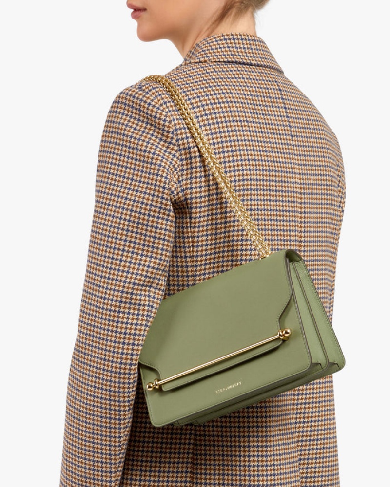 Olive Strathberry East/West Crossbody Bag | UK CUZL-38217