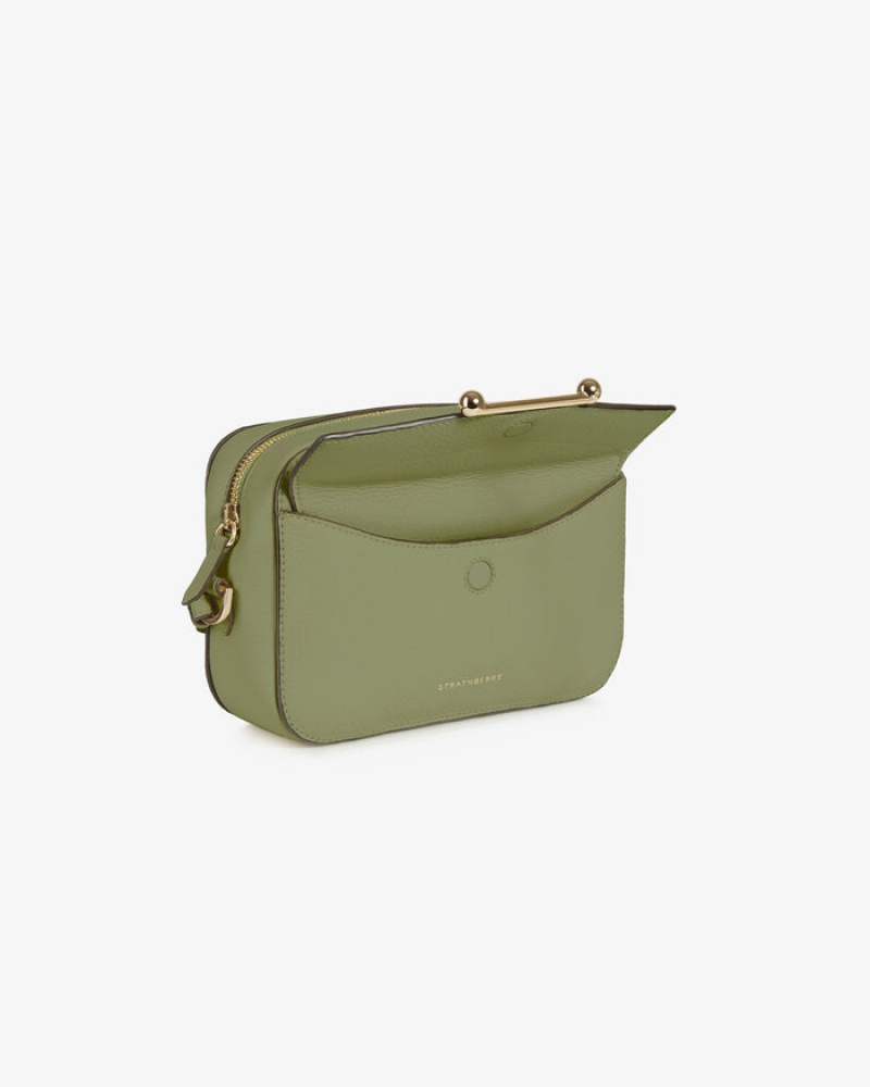 Olive Strathberry Mosaic Camera Mini Bag | UK XAEP-18927