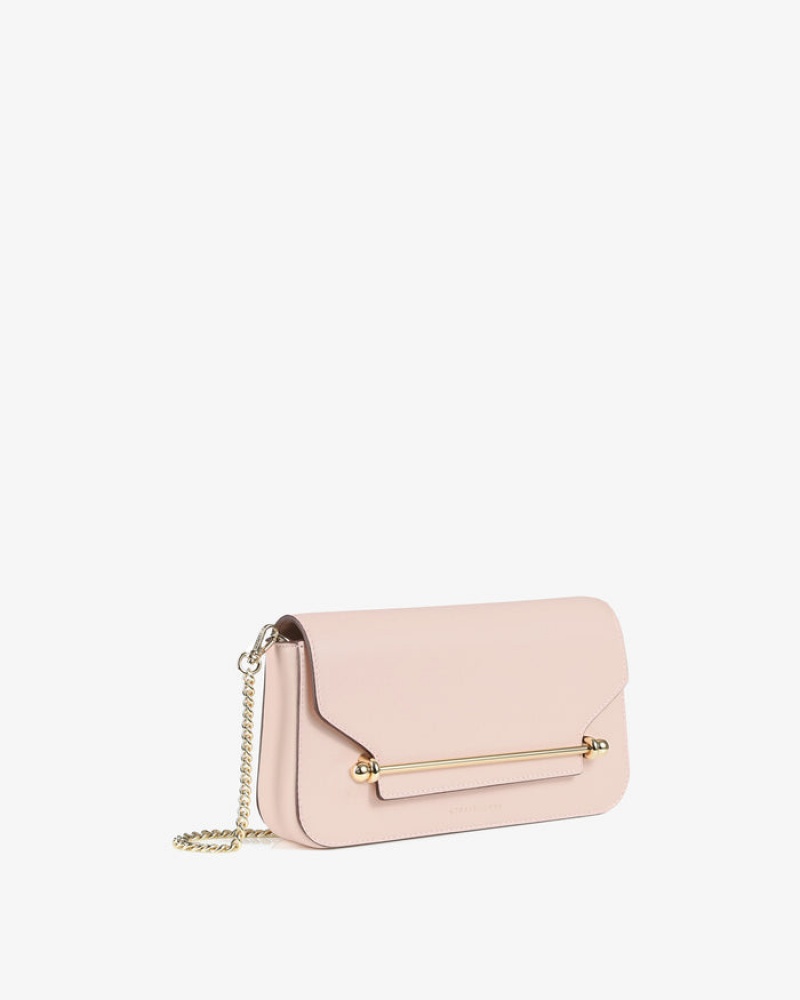 Pink Strathberry East/West Omni Clutch Bag | UK SXUT-09316