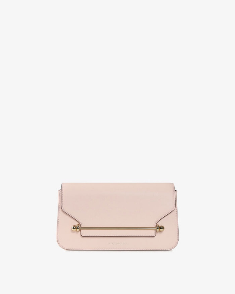 Pink Strathberry East/West Omni Clutch Bag | UK SXUT-09316