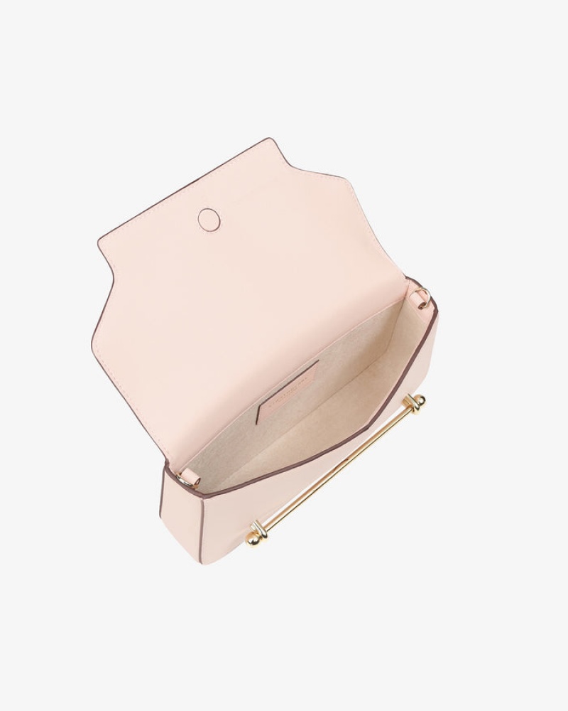 Pink Strathberry East/West Omni Clutch Bag | UK SXUT-09316