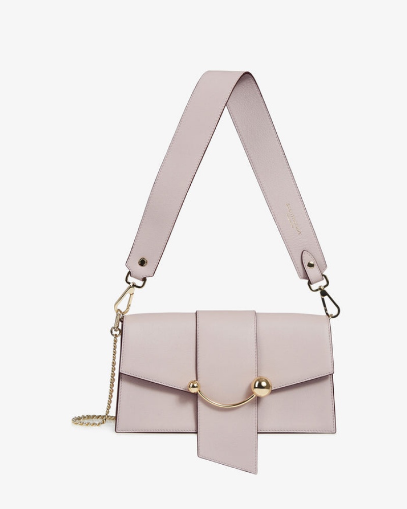 Purple Strathberry Crescent Mini Bag | UK MGVR-65123