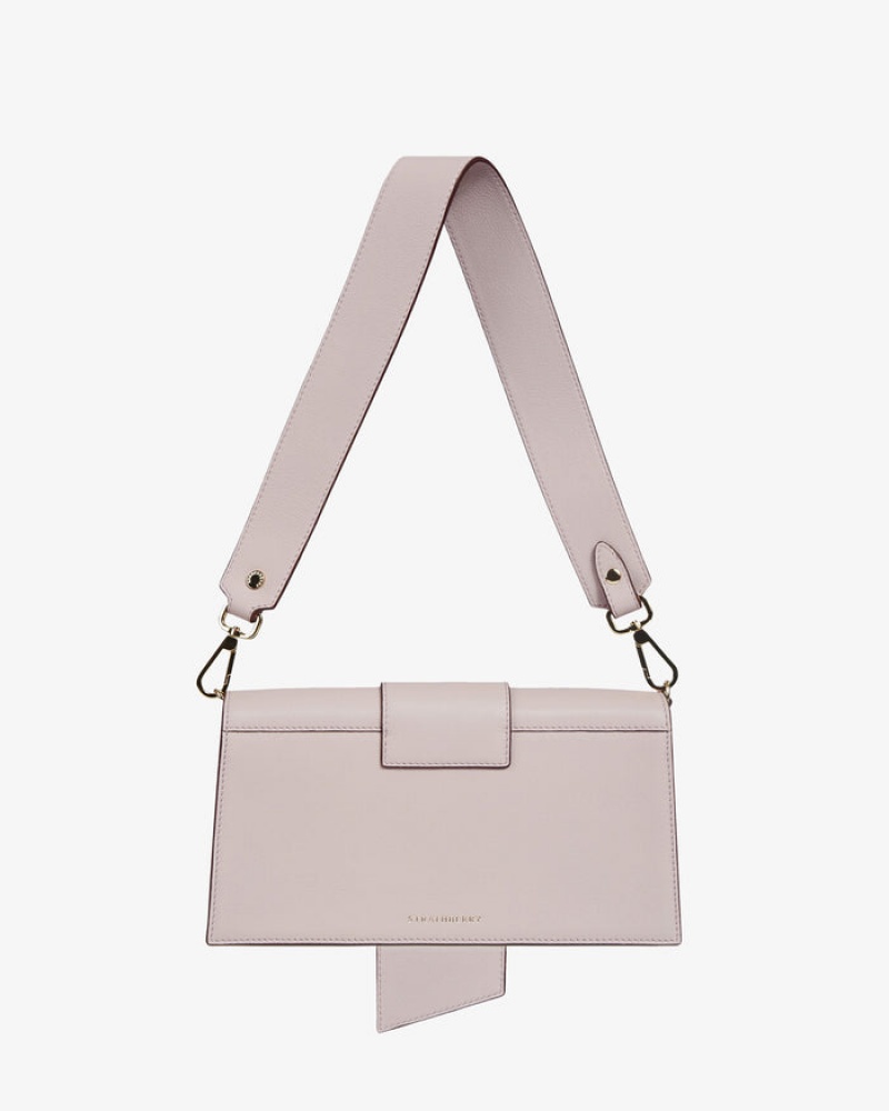 Purple Strathberry Crescent Mini Bag | UK MGVR-65123