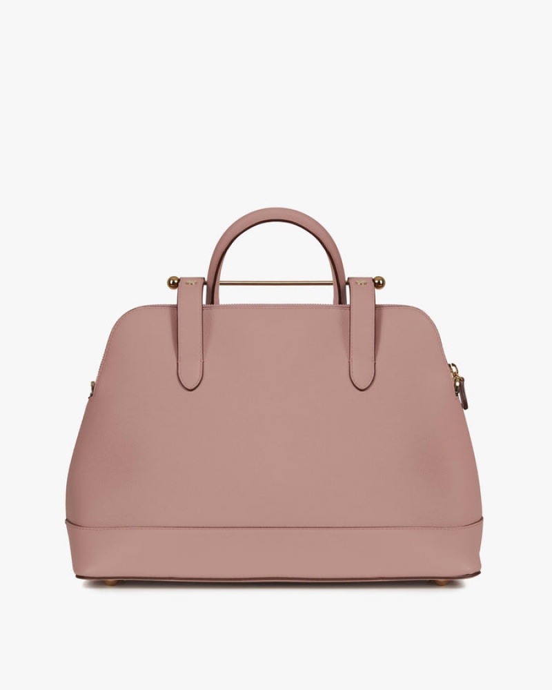 Rose Strathberry Dome Midi Top Handle Bag | UK LCSD-36085