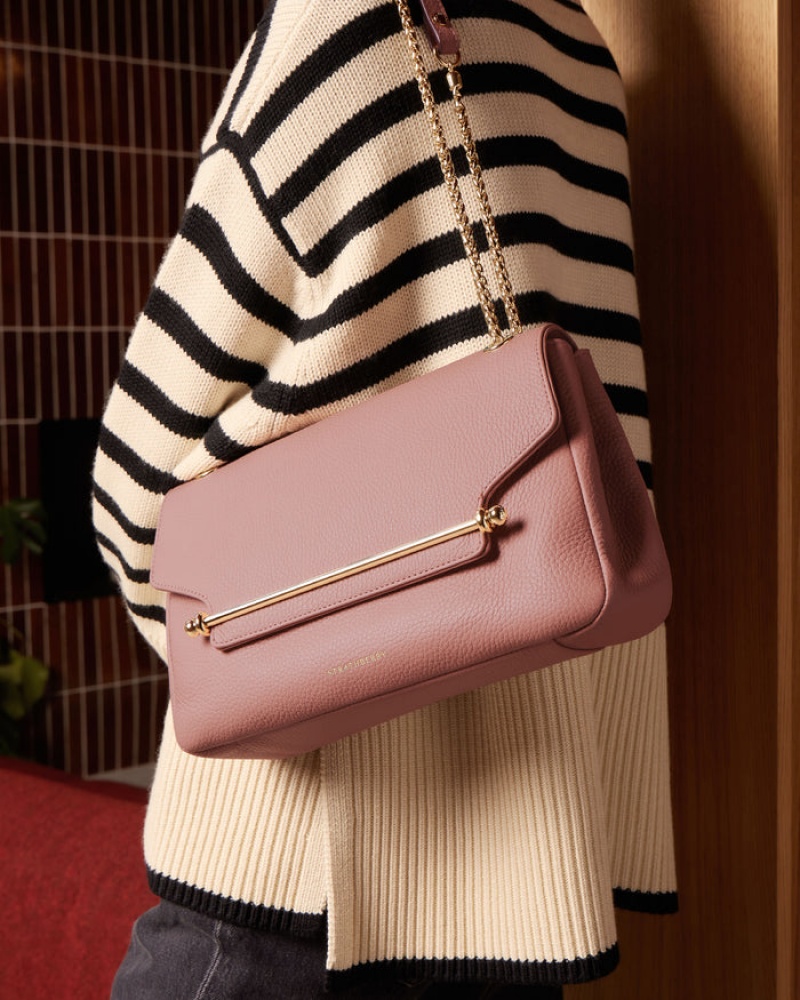 Rose Strathberry East/West Soft Crossbody Bag | UK OFTU-75346