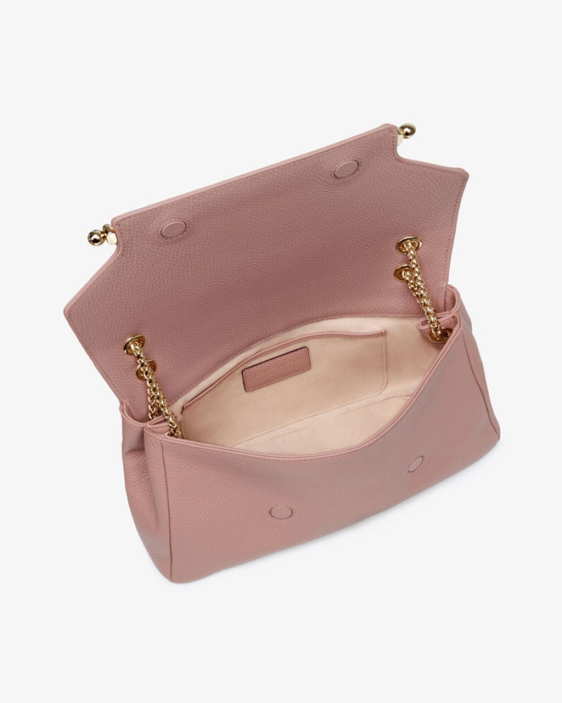 Rose Strathberry East/West Soft Crossbody Bag | UK OFTU-75346