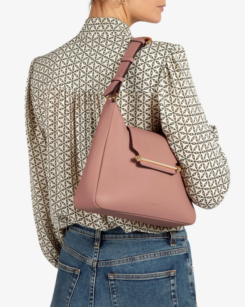 Rose Strathberry Multrees Hobo Crossbody Bag | UK ASCX-31540