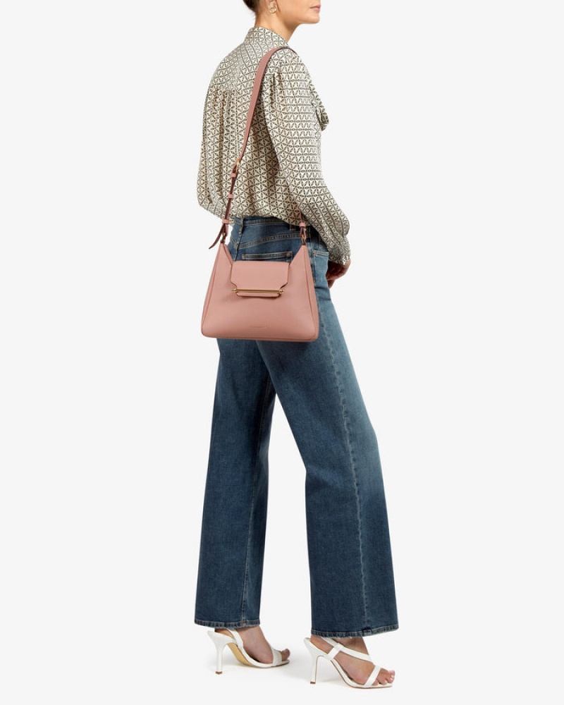 Rose Strathberry Multrees Hobo Crossbody Bag | UK ASCX-31540