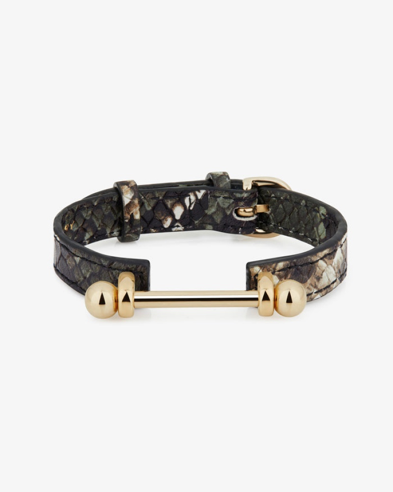 Snake Strathberry Music Bar Bracelet | UK QWXY-07659