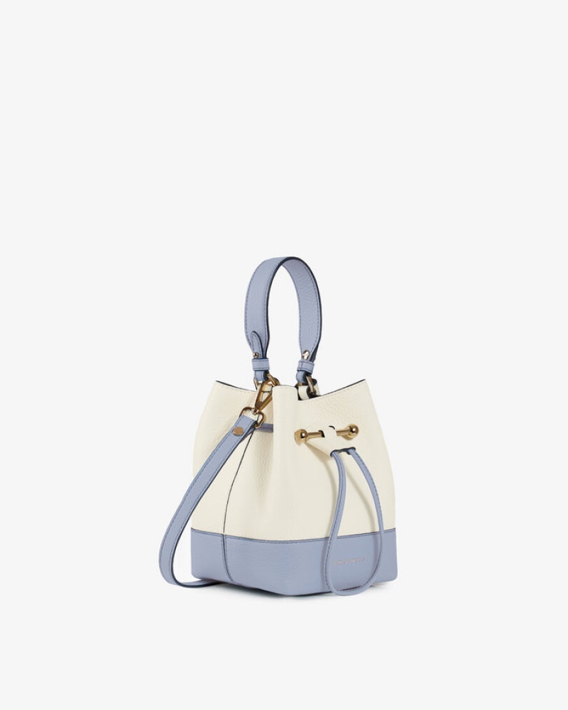 White Blue Strathberry Lana Osette Crossbody Bag | UK PBCJ-59831