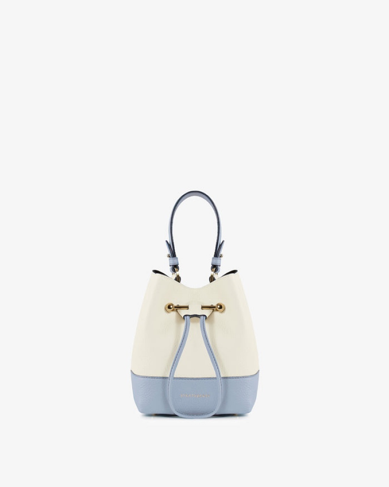 White Blue Strathberry Lana Osette Crossbody Bag | UK PBCJ-59831