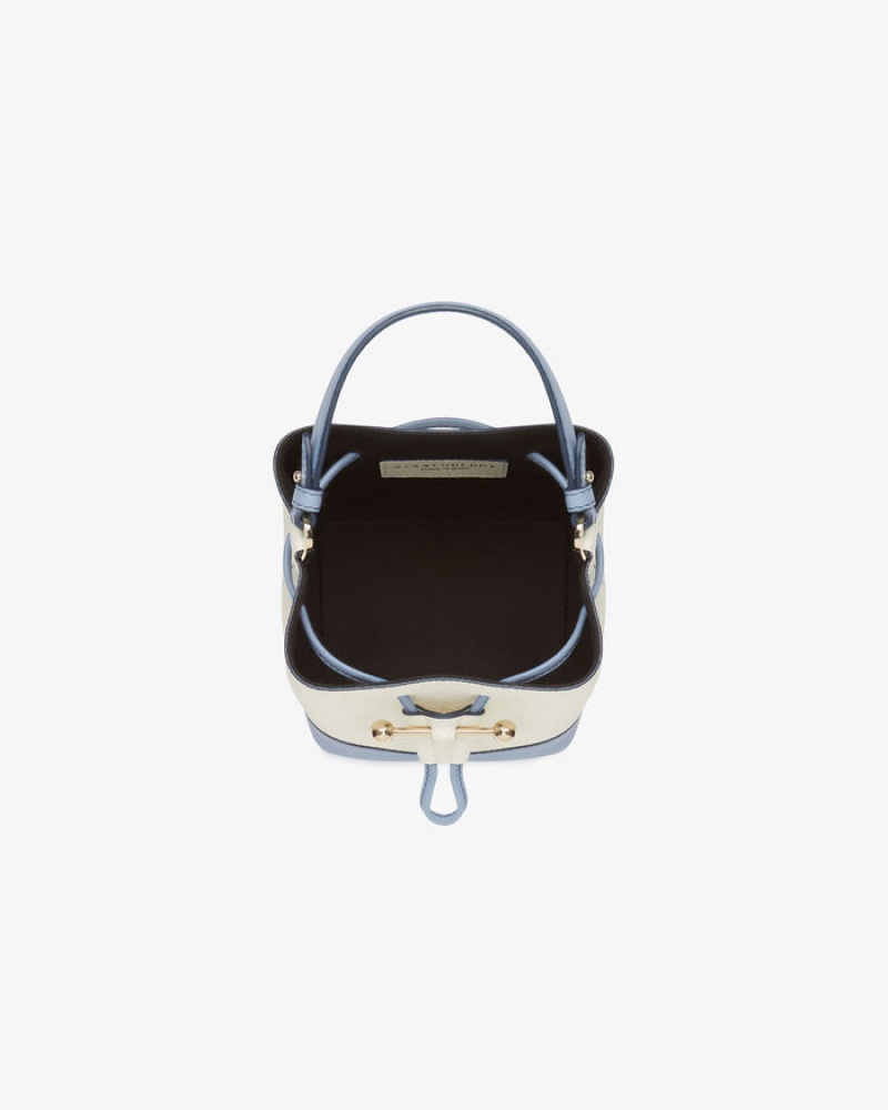 White Blue Strathberry Lana Osette Crossbody Bag | UK PBCJ-59831