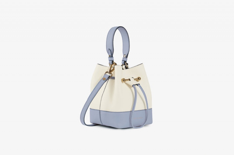 White Blue Strathberry Lana Osette Crossbody Bag | UK PBCJ-59831