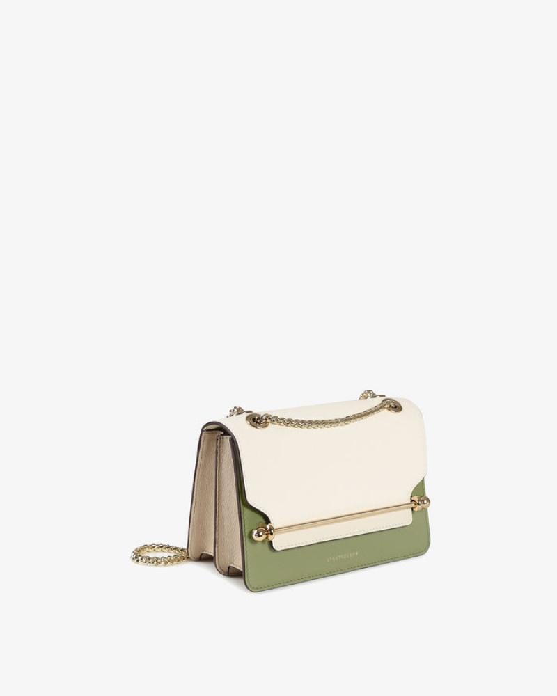 White Olive Strathberry East/West Mini Bag | UK ROXI-05432