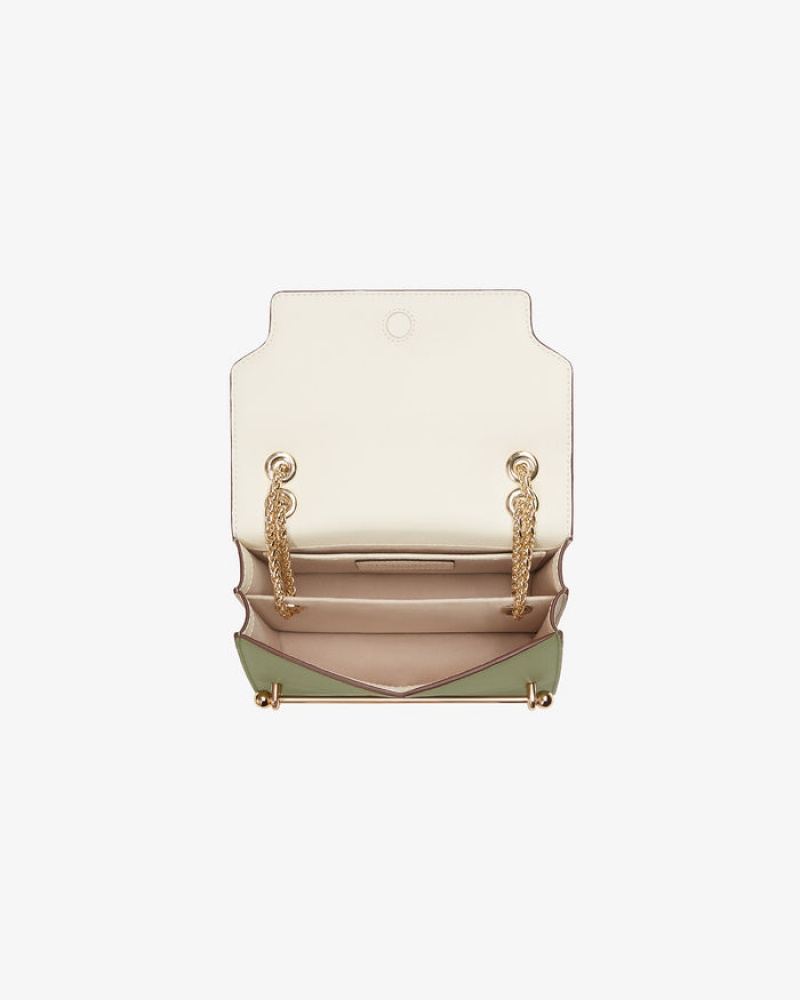 White Olive Strathberry East/West Mini Bag | UK ROXI-05432