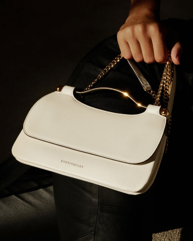 White Strathberry Harmony Mini Bag | UK MCKR-89530