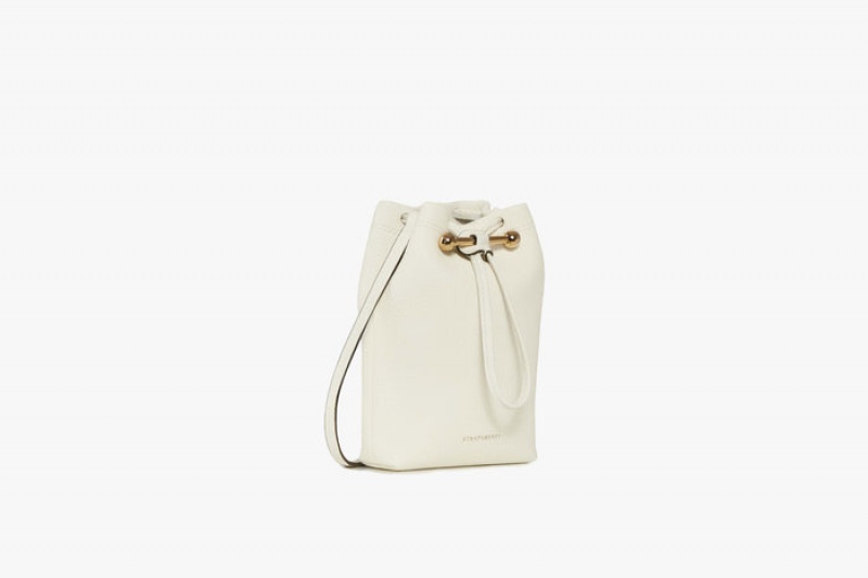 White Strathberry Lana Osette Pouch Mini Bag | UK QDVG-56390