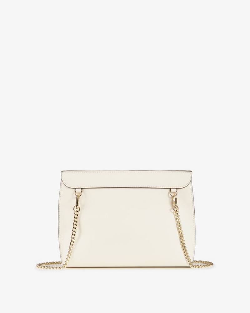 White Strathberry Stylist Clutch Bag | UK JCXY-29364